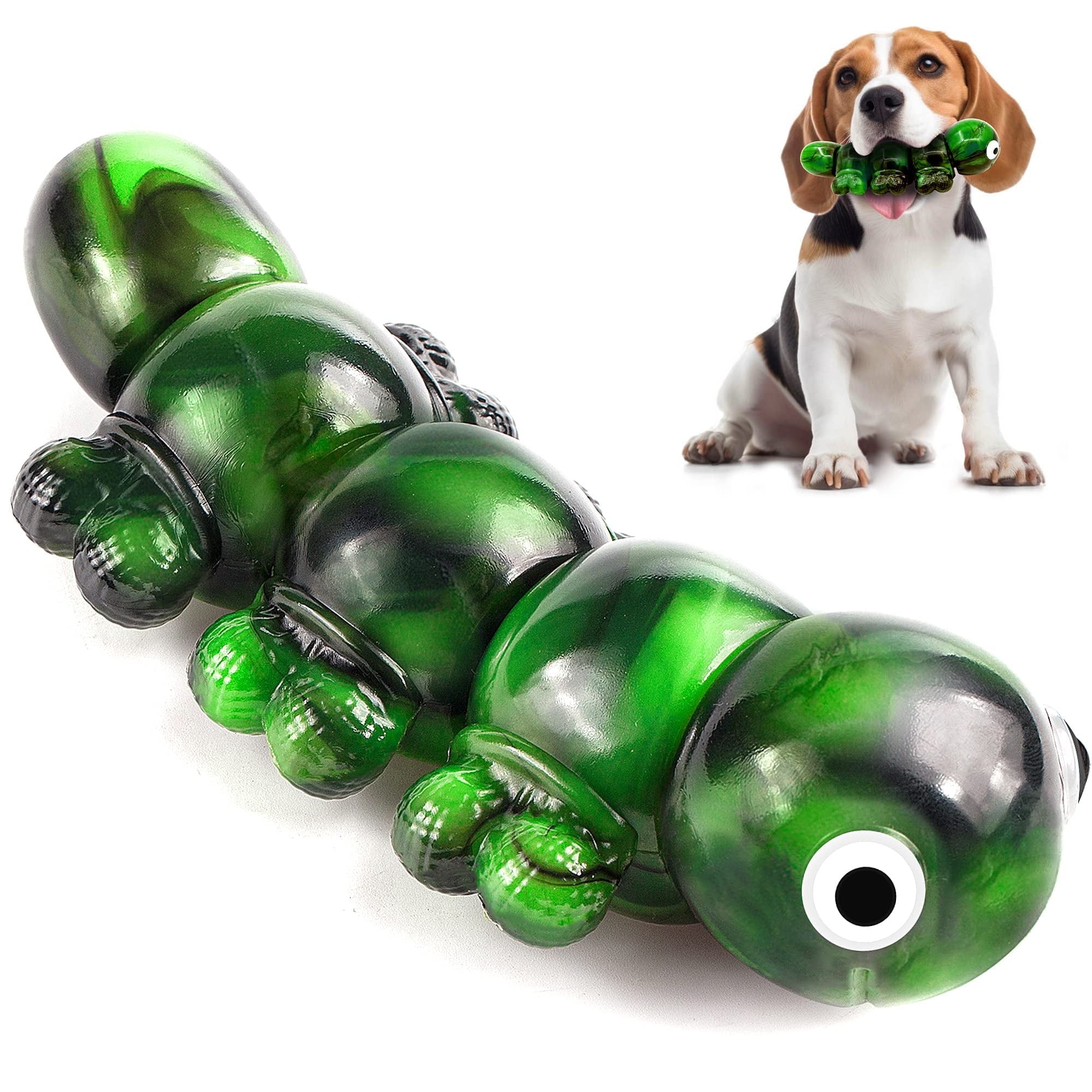 COUTEER Dog Chew Toys for Aggressive Chewers - Indestructible Dog Toy to Reduce Pet Anxiety and Boredom for Small, Medium, Large Breed