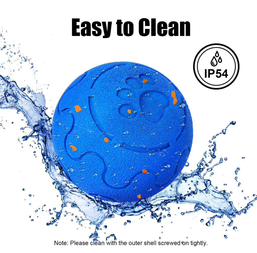 COUTEER Interactive Dog Ball, Smart Dog Toy for Medium and Large Dogs, Automatic Moving, Rotating & Bouncing, E-TPU Material, IP54 Waterproof, Motion-Activated Dog Stimulation Toy to Keep Them Busy