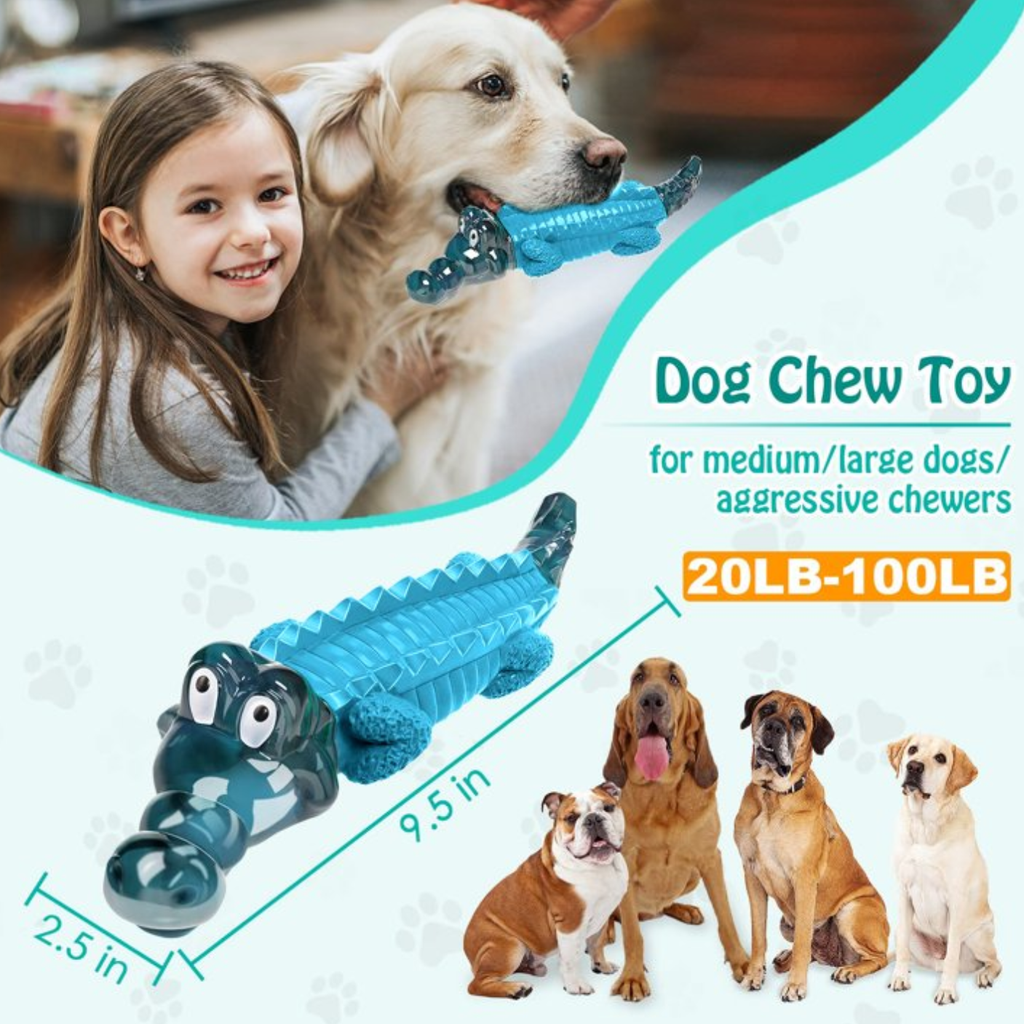 COUTEER Dog Chew Toys for Aggressive Chewers Tough Indestructible Dog Toys for Large, Medium,Small Breed to Keep Them Busy