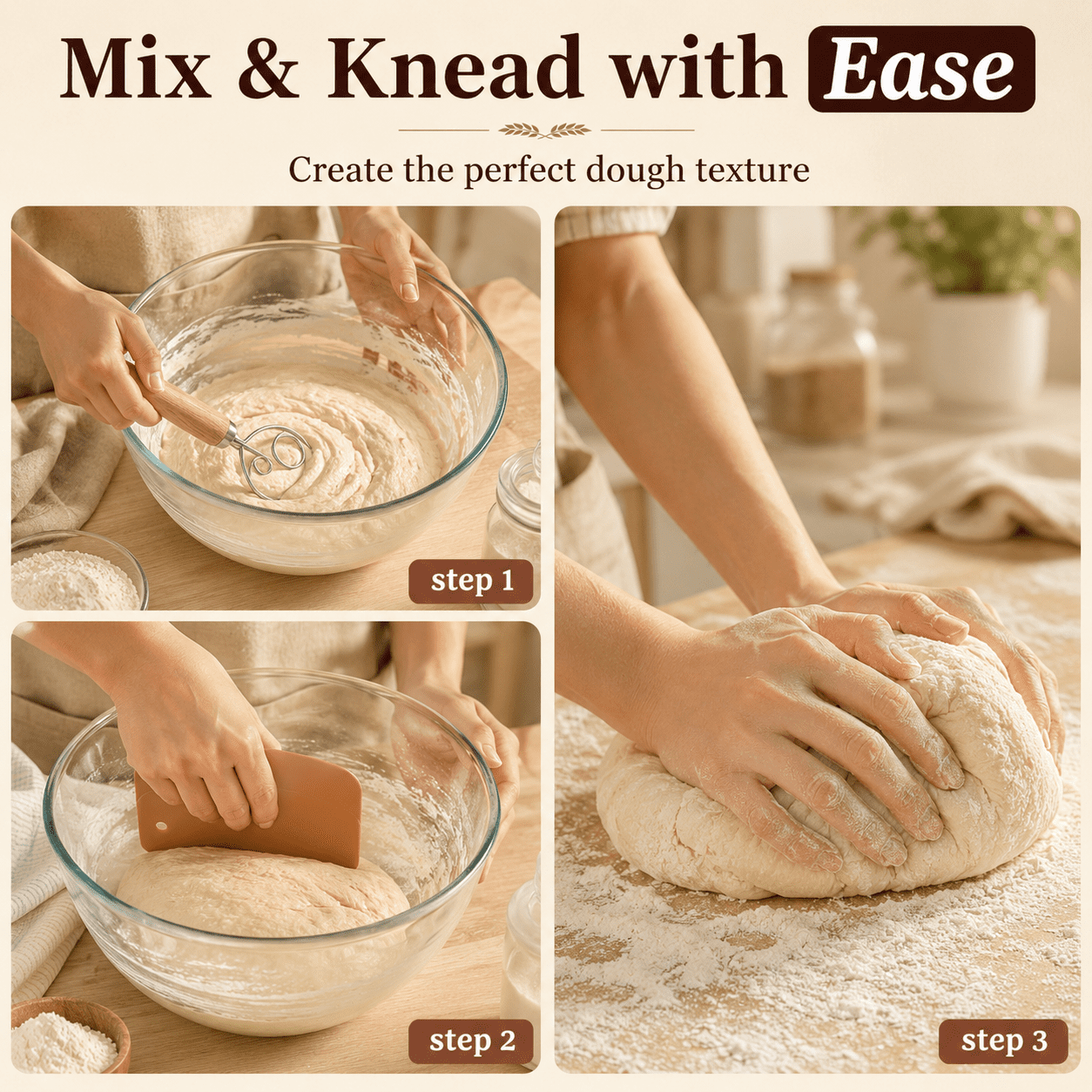 EssPur Sourdough Starter Kit with Round & Oval Banneton Bread Proofing Basket, Bread Sling, Starter Jar, Dough Whisk, Scrapers, Stencils, Cooling Rack & Bag Complete Sourdough Bread Baking Supplies